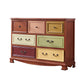 Coastal Dresser Solid Wood Storage Chest Dresser with Multi Drawers