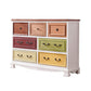 Coastal Dresser Solid Wood Storage Chest Dresser with Multi Drawers