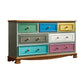 Coastal Dresser Solid Wood Storage Chest Dresser with Multi Drawers