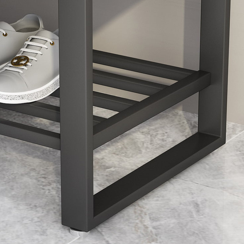 Modern Cushioned Seating Bench Rectangle Shoe Storage Entryway Bench , 13.5 Inch W Clearhalo 'Benches' 'Chairs & Seating' 'furn' 'furn_benches' 'Furniture' 'Living Room Furniture' 7284361