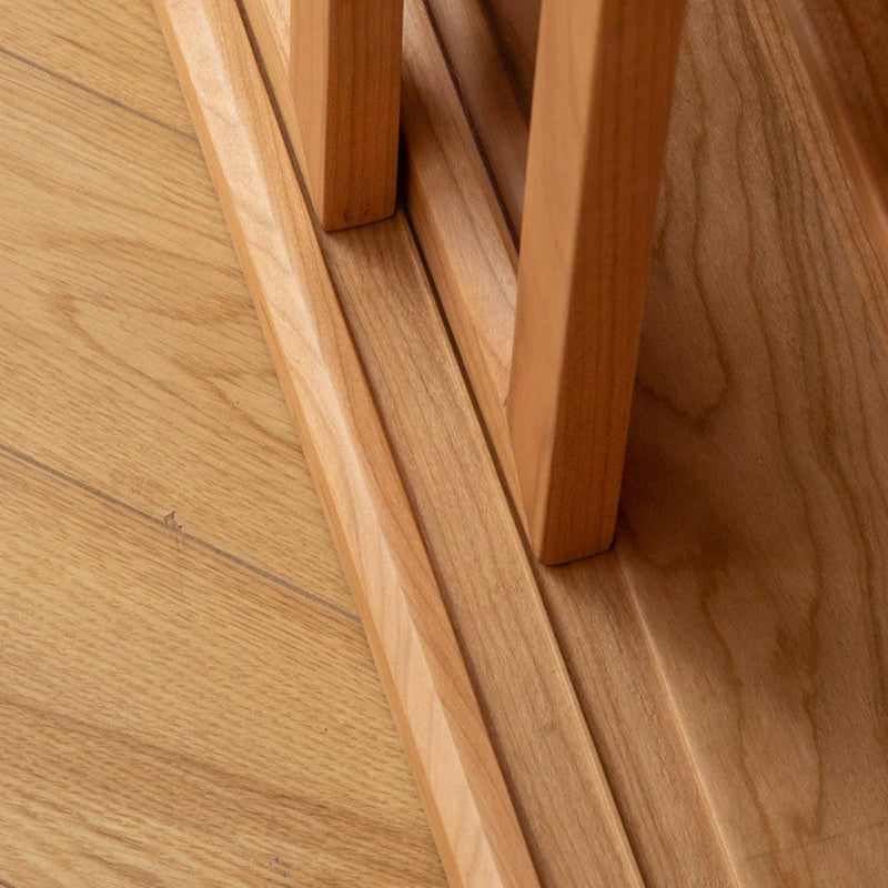 Modern Brown Glass Doors Sideboard Solid Wood Buffet Table with 4 Drawers Clearhalo 'buffet_sideboard' 'Buffets & Sideboards' 'furn' 'furn_buffet_sideboard' 'Furniture' 'Kitchen & Dining Furniture' 7284473