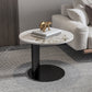 Modern Coffee Table Slate Round Nesting Coffee Table Set with Black Legs Clearhalo 'Coffee & Accent Tables' 'Coffee Tables' 'coffee_tables' 'furn' 'furn_coffee_tables' 'Furniture' 'Living Room Furniture' 7284553