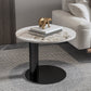 Modern Coffee Table Slate Round Nesting Coffee Table Set with Black Legs Clearhalo 'Coffee & Accent Tables' 'Coffee Tables' 'coffee_tables' 'furn' 'furn_coffee_tables' 'Furniture' 'Living Room Furniture' 7284557