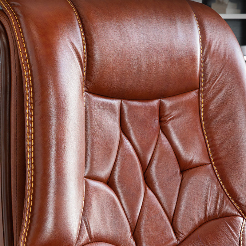 Base tradizionale in metallo reclinabile standard a colore girevole con poggiapiedi