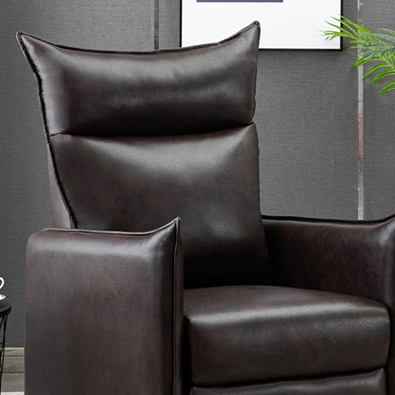 Fauteuil inclinable de couleur unie moderne 40.55 "H fauteuil inclinable avec repose-pieds