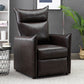 Fauteuil inclinable de couleur unie moderne 40.55 "H fauteuil inclinable avec repose-pieds