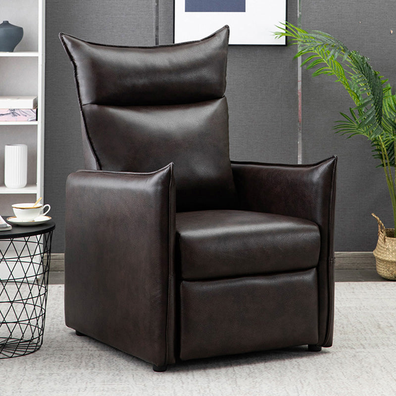 Fauteuil inclinable de couleur unie moderne 40.55 "H fauteuil inclinable avec repose-pieds