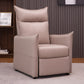Fauteuil inclinable de couleur unie moderne 40.55 "H fauteuil inclinable avec repose-pieds