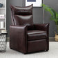 Fauteuil inclinable de couleur unie moderne 40.55 "H fauteuil inclinable avec repose-pieds