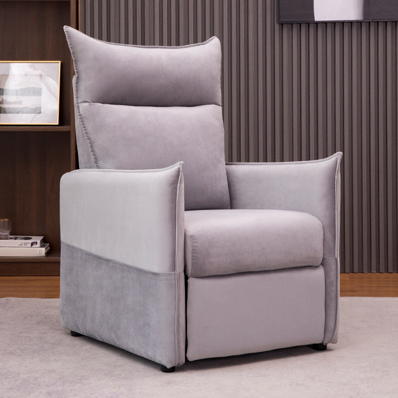 Fauteuil inclinable de couleur unie moderne 40.55 "H fauteuil inclinable avec repose-pieds