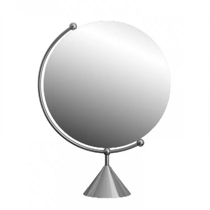 Vanity di trucco metallico moderno per camera da letto con un set di vanità per il trucco del cassetto