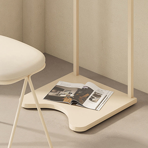 Vanity di trucco metallico moderno per camera da letto con un set di vanità per il trucco del cassetto