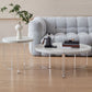 Contemporary Stone Coffee Table 3 Legs Coffee Cocktail Table Clearhalo 'Coffee & Accent Tables' 'Coffee Tables' 'coffee_tables' 'furn' 'furn_coffee_tables' 'Furniture' 'Living Room Furniture' 7284721