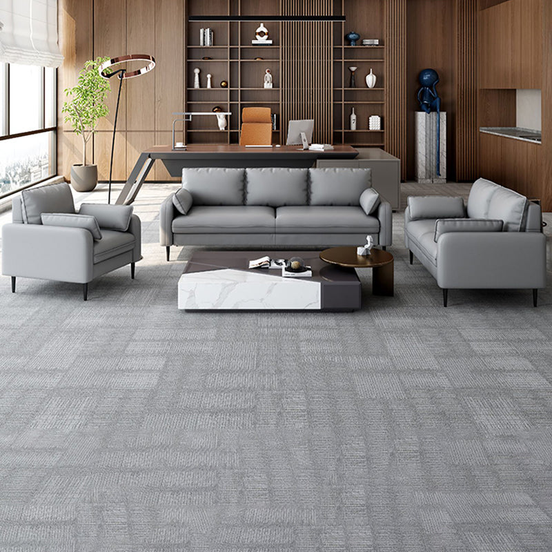 Sofá de cuero de 3 plazas de cuero a mediados de siglo.