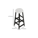 長方形のカウンター高さパブセット1/3/4/5/6/7 PCSアイアンフレームバーテーブルとスツール