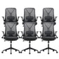 Modern Breathable AirGrid Swivel Chair Microfiber Conference High Back Chair