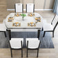 Mesa de comedor abatible Mesa de comedor contemporánea de 4 patas