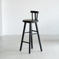 Nordic Style Bar Stool Solid Wood Counter Stool for Living Room