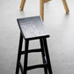 Nordic Style Bar Stool Solid Wood Counter Stool for Living Room