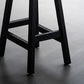 Nordic Style Bar Stool Solid Wood Counter Stool for Living Room