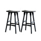 Nordic Style Bar Stool Solid Wood Counter Stool for Living Room