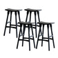 Nordic Style Bar Stool Solid Wood Counter Stool for Living Room