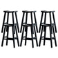 Nordic Style Bar Stool Solid Wood Counter Stool for Living Room