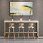 Glam Style Rectangle Bar Table Golden Base for Milk Tea Shop Clearhalo 'Bar Furniture' 'Bar Tables' 'bar_tables' 'furn' 'furn_bar_tables' 'Furniture' 'Kitchen & Dining Furniture' 7289313