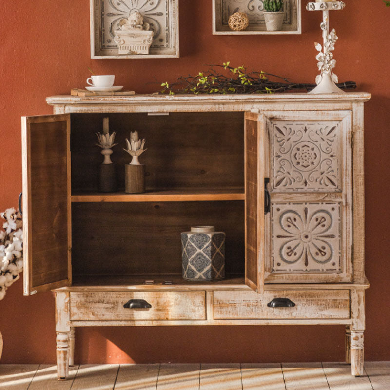 Farmhouse Sideboard Solid Wood Storage Sideboard Buffet with Drawers for Dining Room Clearhalo 'buffet_sideboard' 'Buffets & Sideboards' 'furn' 'furn_buffet_sideboard' 'Furniture' 'Kitchen & Dining Furniture' 7289597