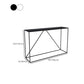 Contemporary Console Table Metal Rectangle Accent Table for Hall Clearhalo 'Console Tables' 'console_tables' 'Entry & Mudroom Furniture' 'furn' 'furn_console_tables' 'Furniture' 7289820