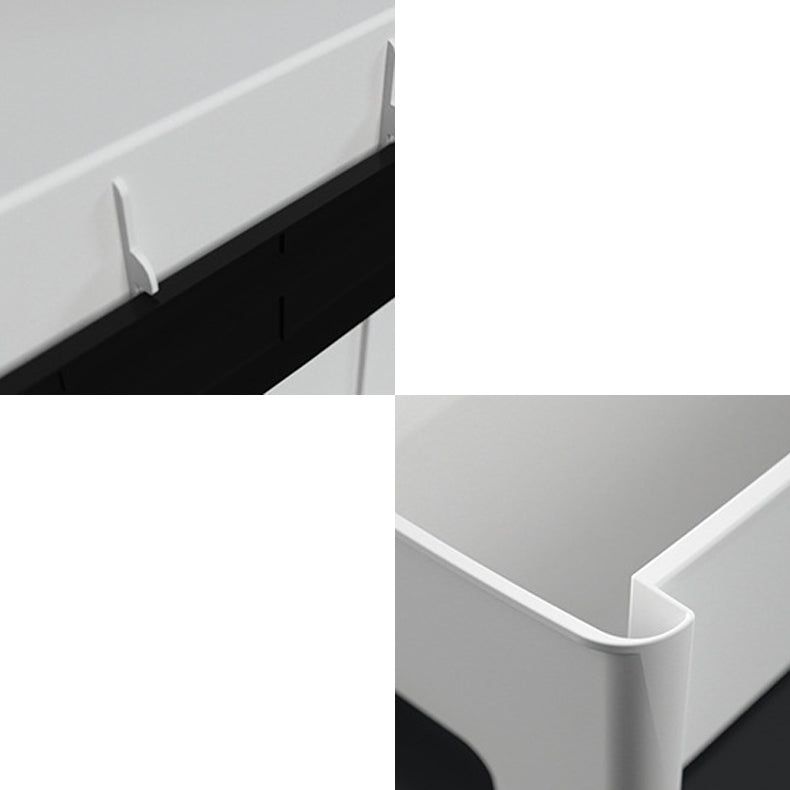 Aktenschrank seitlich Kunststoff moderner Aktenschrank mit Schubladen für Zuhause und Büro