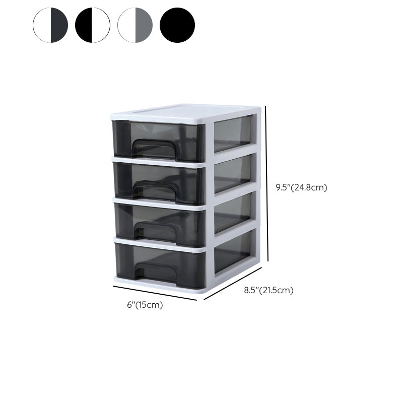 Aktenschrank seitlich Kunststoff moderner Aktenschrank mit Schubladen für Zuhause und Büro