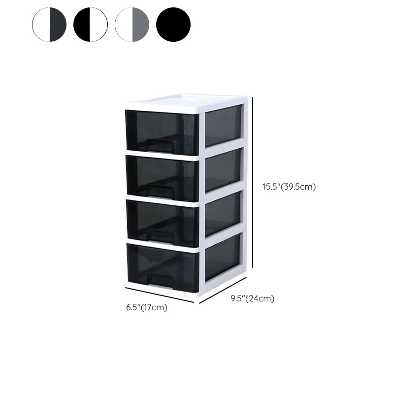 Aktenschrank seitlich Kunststoff moderner Aktenschrank mit Schubladen für Zuhause und Büro