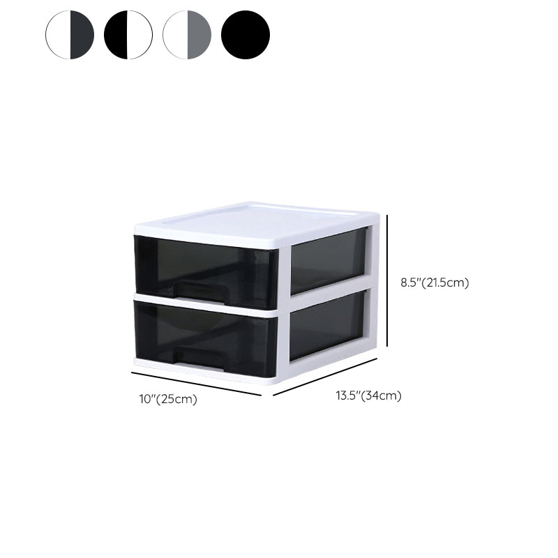 Aktenschrank seitlich Kunststoff moderner Aktenschrank mit Schubladen für Zuhause und Büro