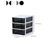 Aktenschrank seitlich Kunststoff moderner Aktenschrank mit Schubladen für Zuhause und Büro