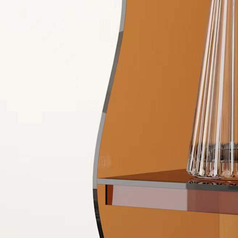 Contemporary Closed Back Bookshelf Acrylic Shelf Bookcase with Shelves Clearhalo 'Bookcases' 'furn' 'furn_bookcases' 'Furniture' 'Office Furniture' 7289937