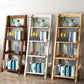 Contemporary Shelves Included Bookshelf Wooden Ladder Bookcase Clearhalo 'Bookcases' 'furn' 'furn_bookcases' 'Furniture' 'Office Furniture' 7289946
