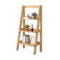 Contemporary Shelves Included Bookshelf Wooden Ladder Bookcase 23.6"L x 12.6"W x 47.2"H Natural Clearhalo 'Bookcases' 'furn' 'furn_bookcases' 'Furniture' 'Office Furniture' 7289950