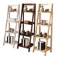 Contemporary Shelves Included Bookshelf Wooden Ladder Bookcase Clearhalo 'Bookcases' 'furn' 'furn_bookcases' 'Furniture' 'Office Furniture' 7289954