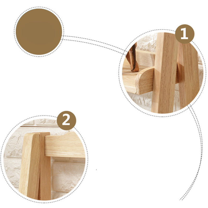 Contemporary Shelves Included Bookshelf Wooden Ladder Bookcase Clearhalo 'Bookcases' 'furn' 'furn_bookcases' 'Furniture' 'Office Furniture' 7289956