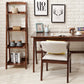 Contemporary Shelves Included Bookshelf Wooden Ladder Bookcase Clearhalo 'Bookcases' 'furn' 'furn_bookcases' 'Furniture' 'Office Furniture' 7289963