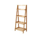 Contemporary Shelves Included Bookshelf Wooden Ladder Bookcase 23.6"L x 14.2"W x 55.1"H Natural Clearhalo 'Bookcases' 'furn' 'furn_bookcases' 'Furniture' 'Office Furniture' 7289966