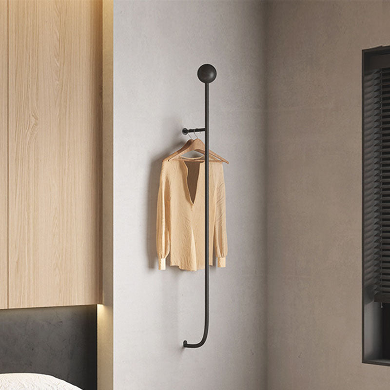 Wall Mounted Hall Stand Contemporary Simple Style Metal Hall Stand Clearhalo 'Entry & Mudroom Furniture' 'furn' 'furn_hall_tree_coat_racks' 'Furniture' 'Hall Trees & Coat Racks' 'hall_tree_coat_racks' 7289991