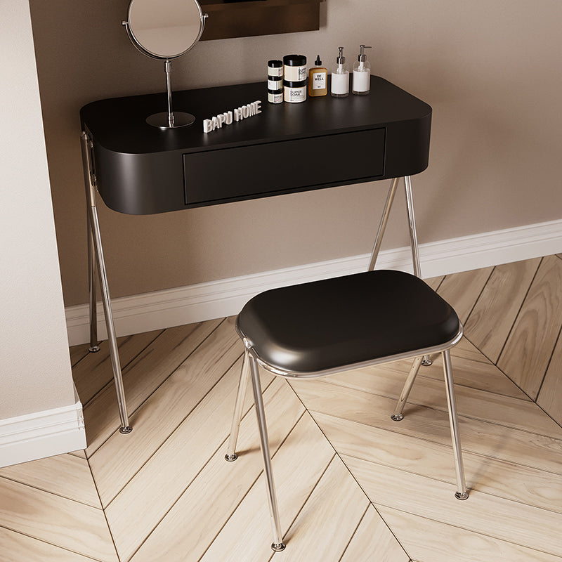 Wooden Make-up Vanity Storage Makeup Vanity Desk Table with a Drawer