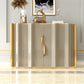 Glam Sideboard Engineered Holzaufbewahrungsbuffet mit Türen zum Esszimmer