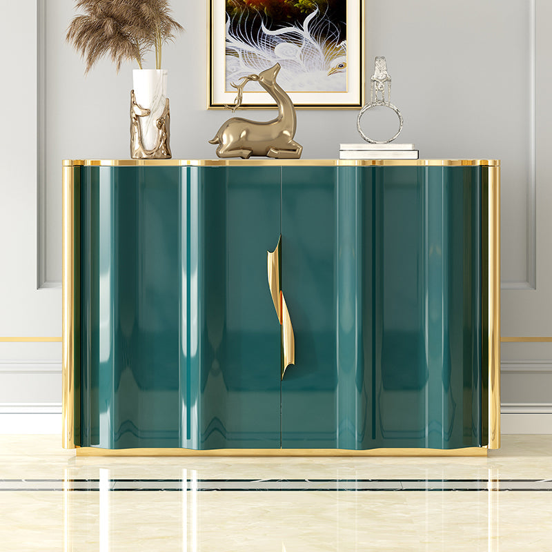 Glam Sideboard Engineered Holzaufbewahrungsbuffet mit Türen zum Esszimmer