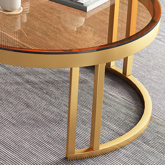 Tavolino in ardesia round 2 tavolino nidificante con 2 cassetti