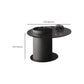 Modern Slate Coffee Table Round Bunching Coffee Table Set with Drawer Clearhalo 'Coffee & Accent Tables' 'Coffee Tables' 'coffee_tables' 'furn' 'furn_coffee_tables' 'Furniture' 'Living Room Furniture' 7290699