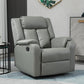 Base girevole a Wingback Contemporary Base girevole Base-Push di colori a colori solidi interni