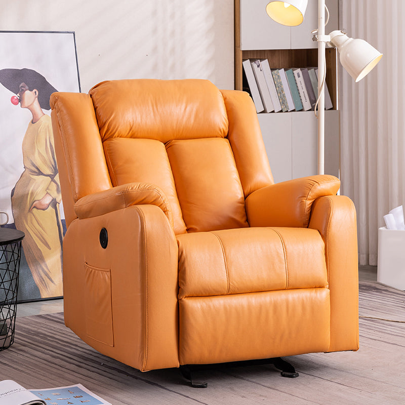 Base girevole a Wingback Contemporary Base girevole Base-Push di colori a colori solidi interni